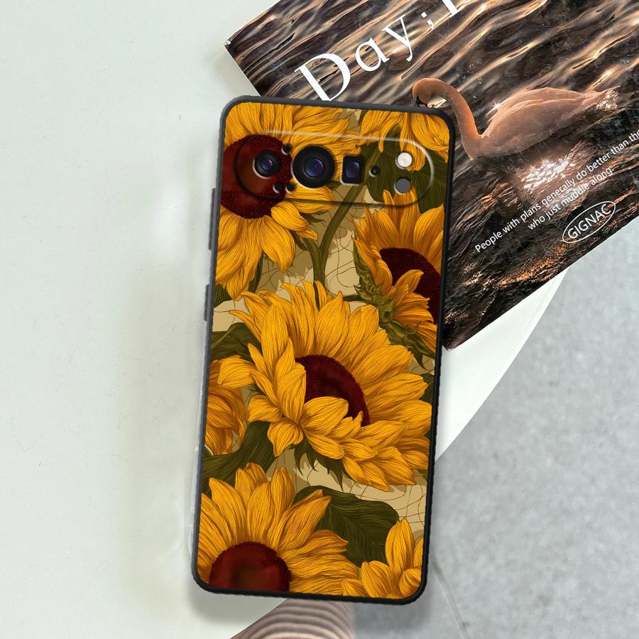 Sunflower Sea Funda Phone Cove - مراجعة Phone Cases Google Pixel 9A وسعره