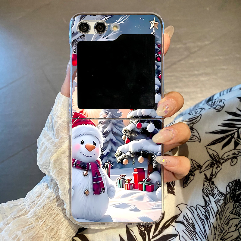 Christmas Snowman Elk Phone Ca - مراجعة Phone Cases Z Fold 6 وسعره