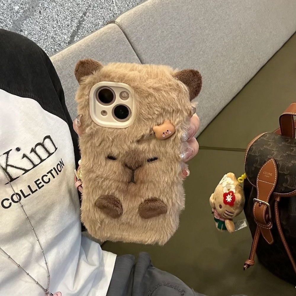 Luxury Capybara Fluffy Fur Pho - مراجعة Phone Cases 13 وسعره