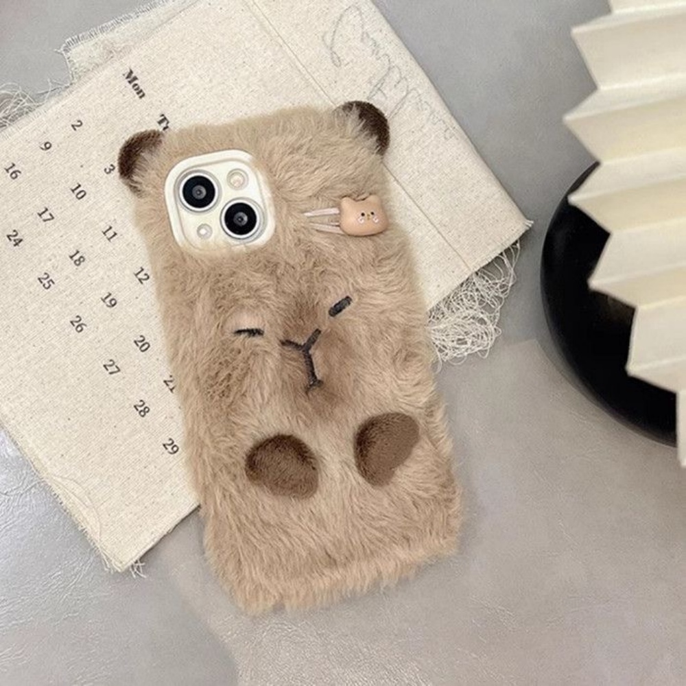 Luxury Capybara Fluffy Fur Pho - مراجعة Phone Cases 13 وسعره