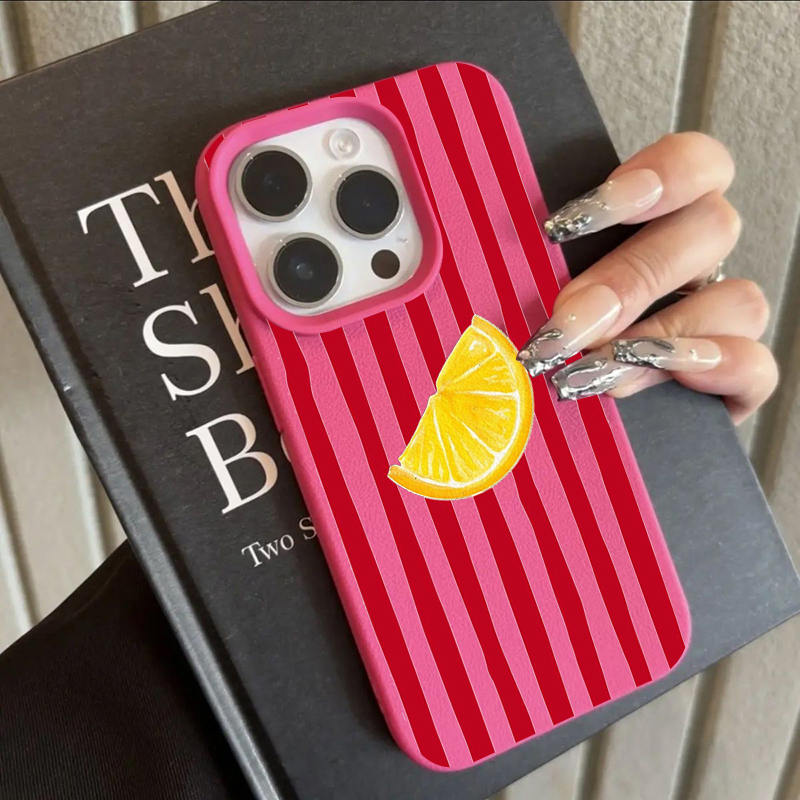 Fashion Lemon Pattern TPU Sili - مراجعة Phone Cases Durable وسعره