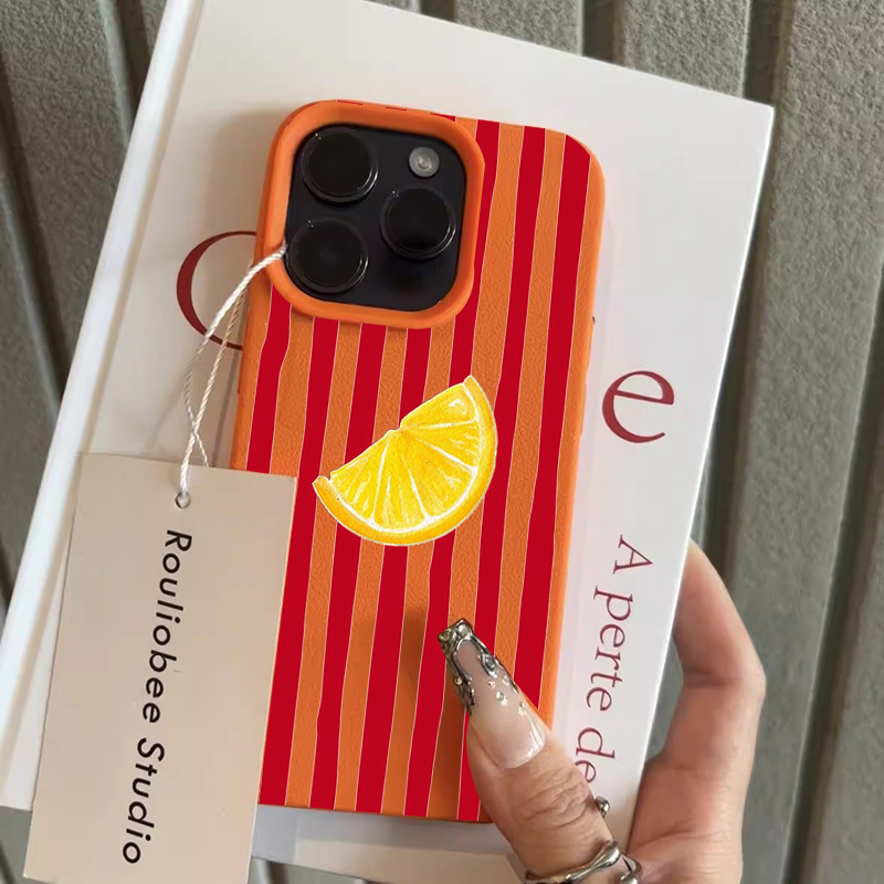 Fashion Lemon Pattern TPU Sili - مراجعة Phone Cases Durable وسعره