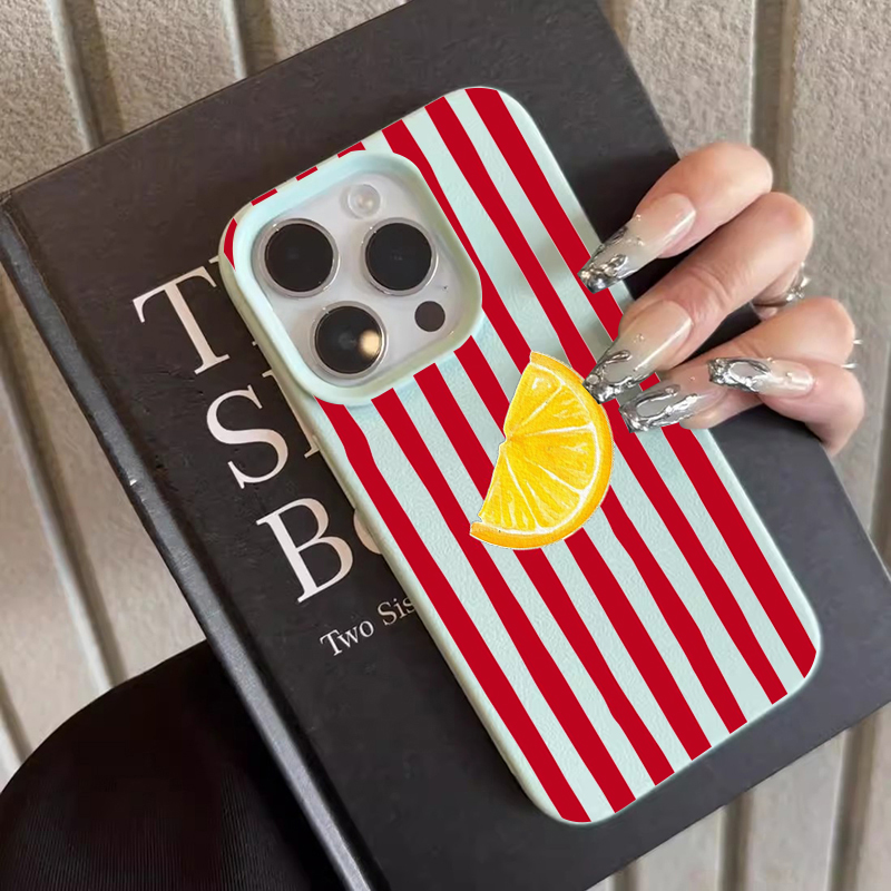 Fashion Lemon Pattern TPU Sili - مراجعة Phone Cases Durable وسعره