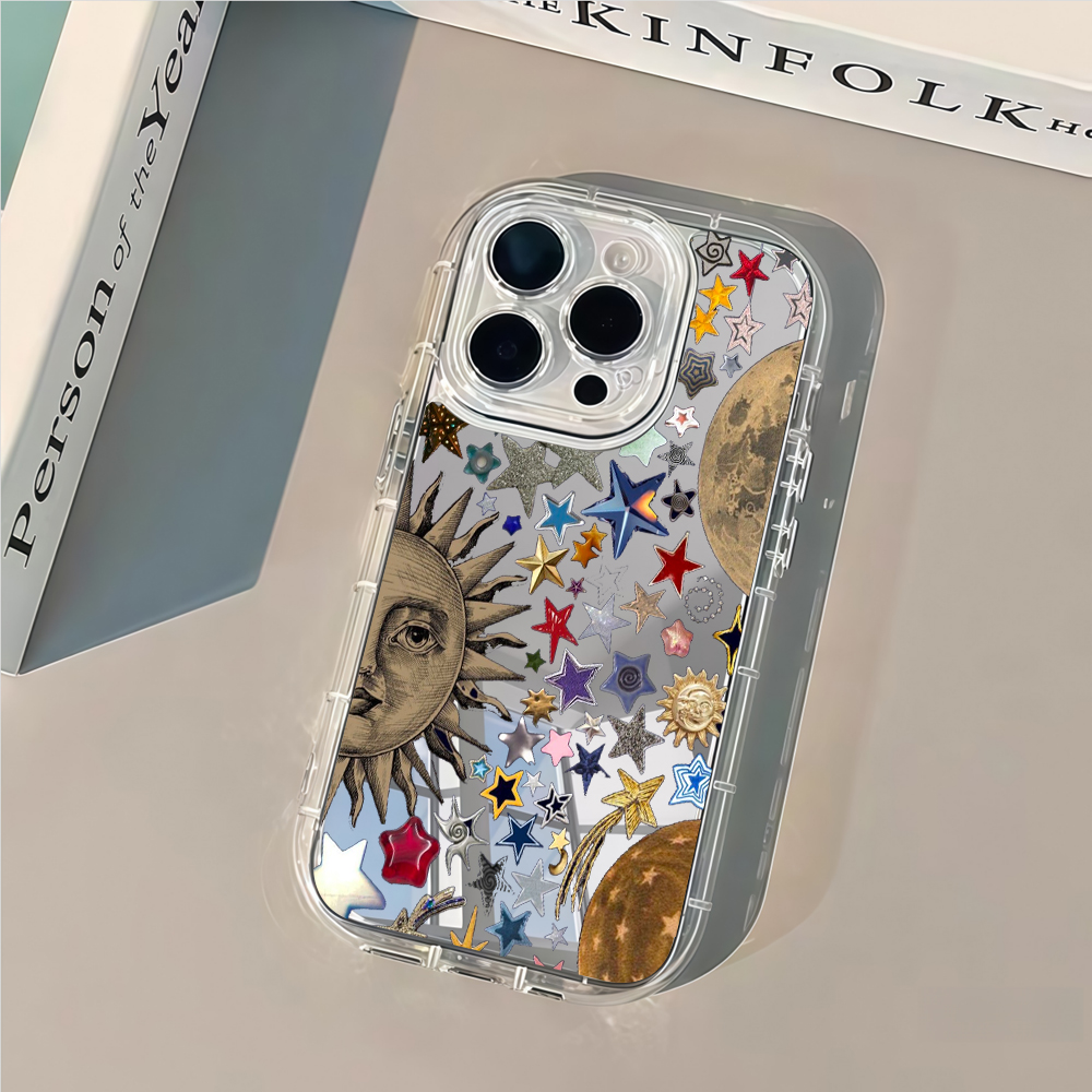 Celestial Gold Glitter Mirror  - مراجعة Phone Cases Like Loopy وسعره