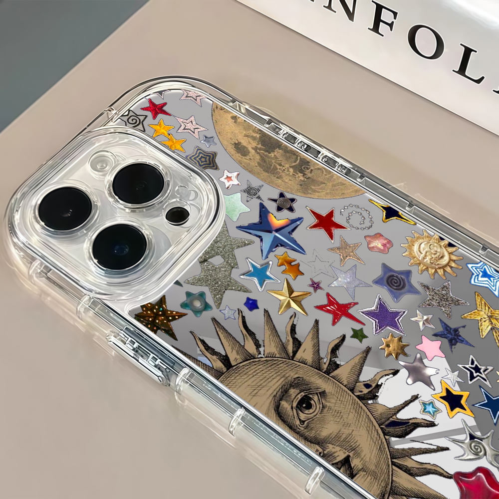 Celestial Gold Glitter Mirror  - مراجعة Phone Cases Like Loopy وسعره