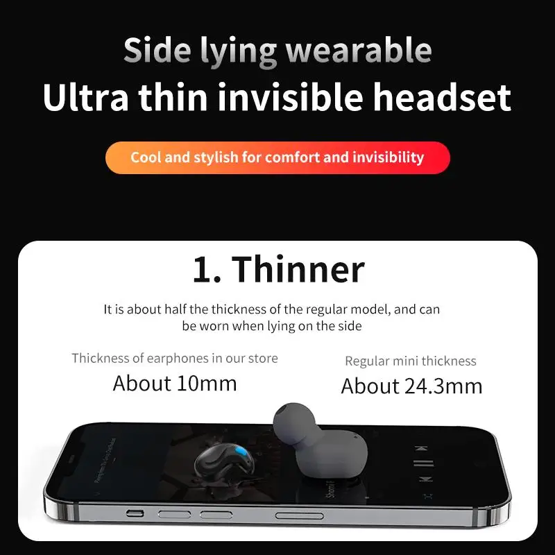 New Sleeping Earbuds Wireless  - مراجعة Phone Cases Officeworks وسعره