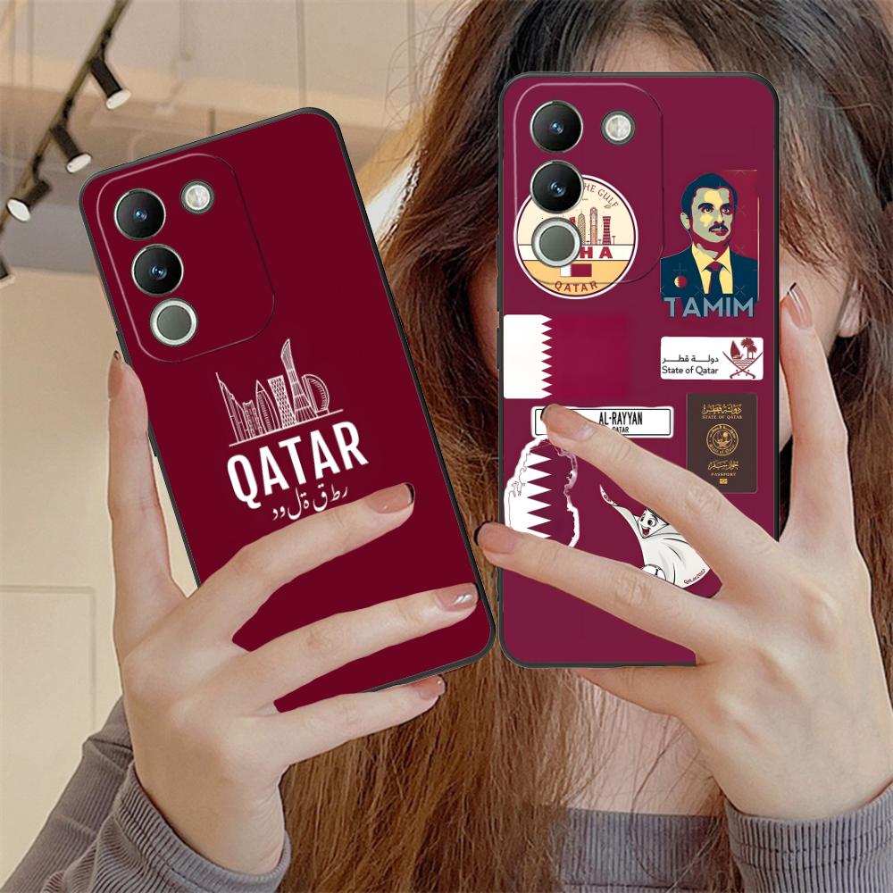 Qatar Flag Phone Case for VIVO - مراجعة Phone Cases Qatar وسعره