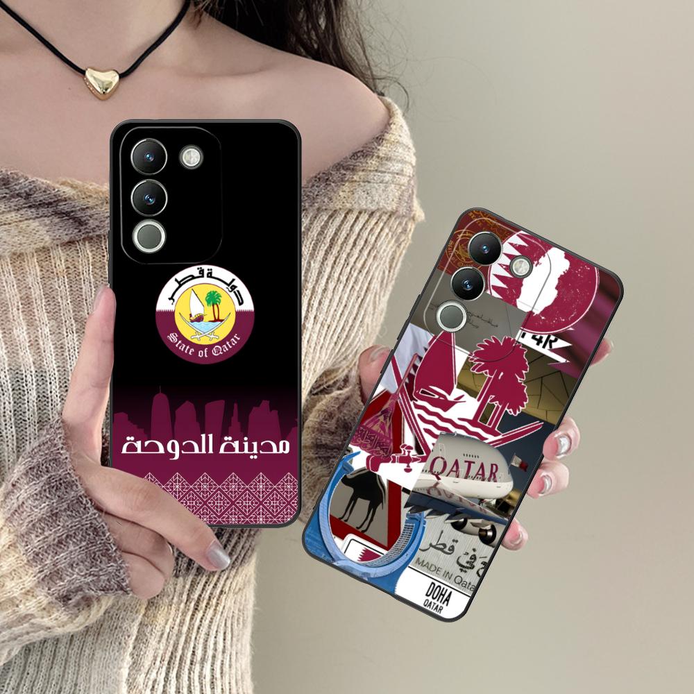 Qatar Flag Phone Case for VIVO - مراجعة Phone Cases Qatar وسعره