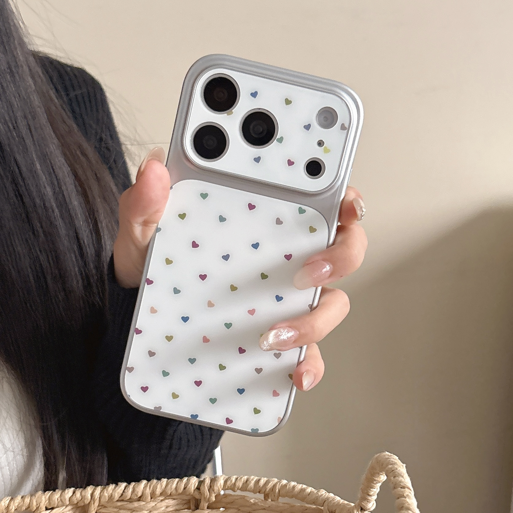 Love Heart Cute For iPhone 17  - مراجعة Phone Cases Cute Iphone 13 وسعره