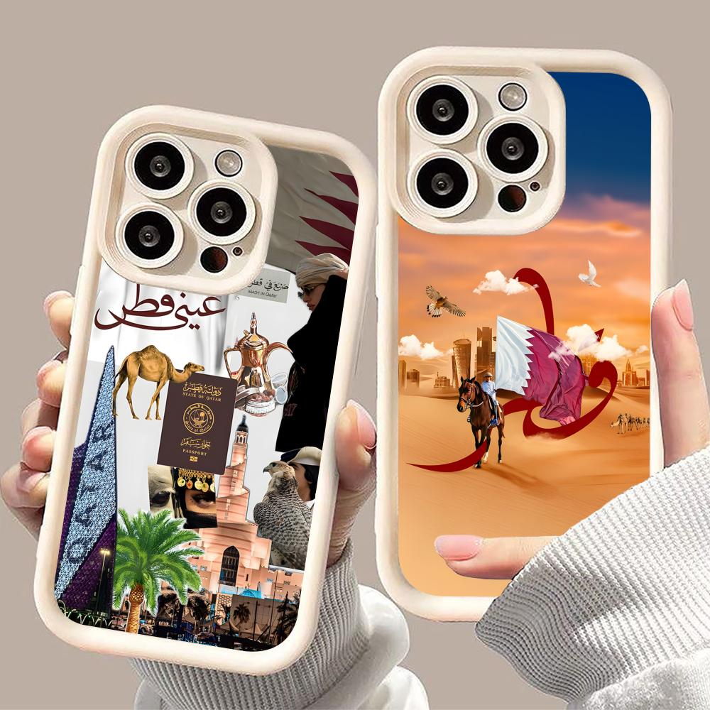 Qatar Flag Phone Case for iPho - مراجعة Phone Cases Qatar وسعره