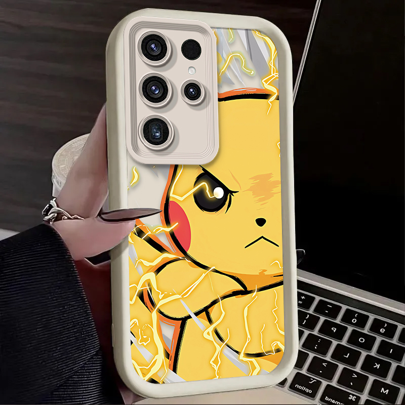 Cartoon P-Pokemon Phone Case F - مراجعة Phone Cases Samsung S25 Ultra وسعره