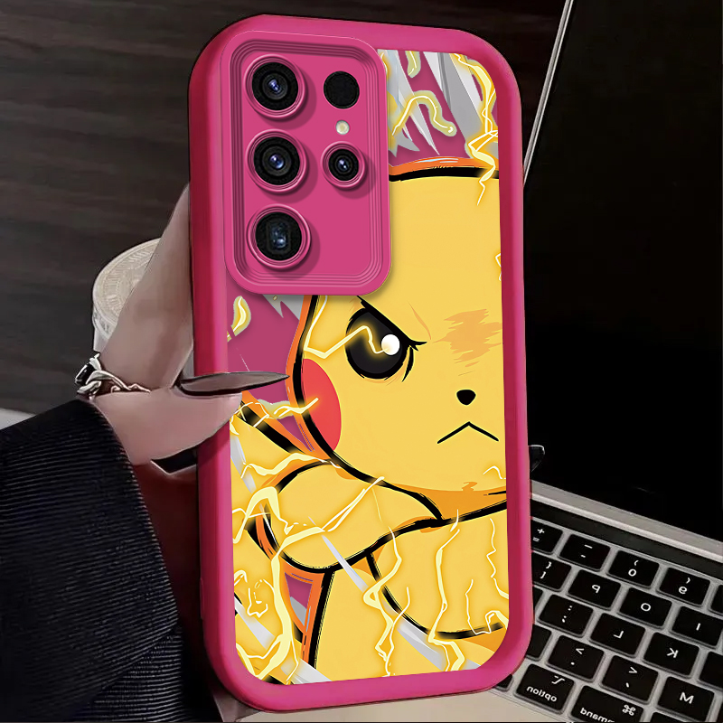 Cartoon P-Pokemon Phone Case F - مراجعة Phone Cases Samsung S25 Ultra وسعره