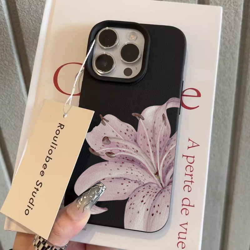 Purple Lily Flower Phone Case  - مراجعة Phone Cases Like Loopy وسعره