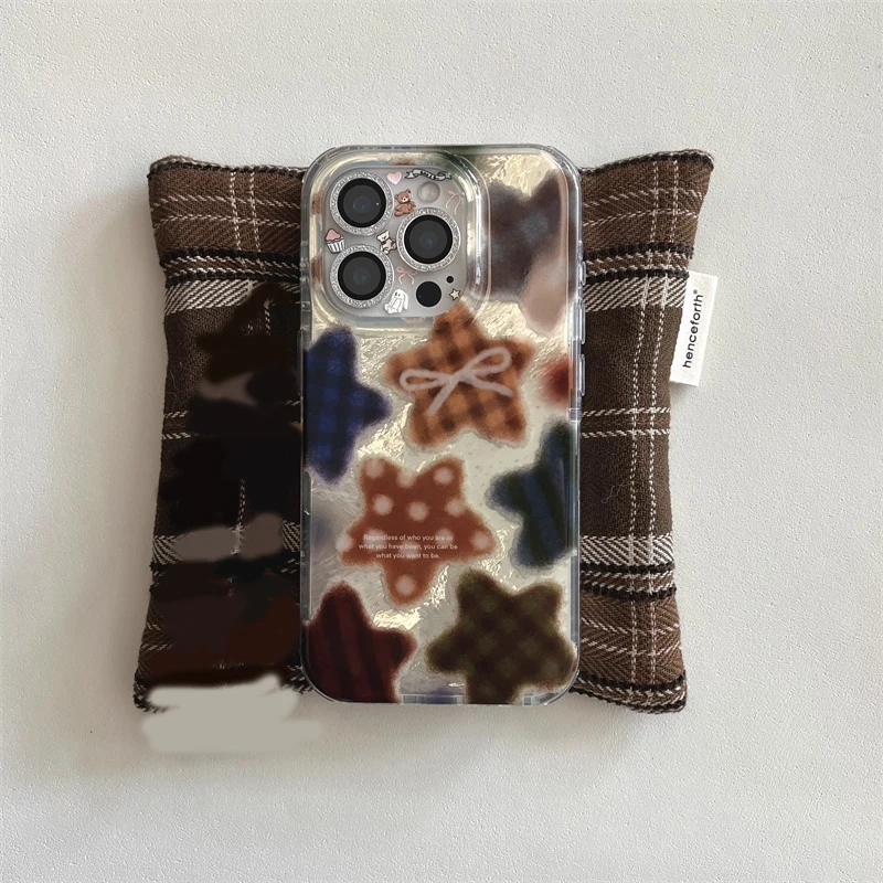 Korean Winter Cute Brown Check - مراجعة Phone Cases Cute Iphone 13 وسعره