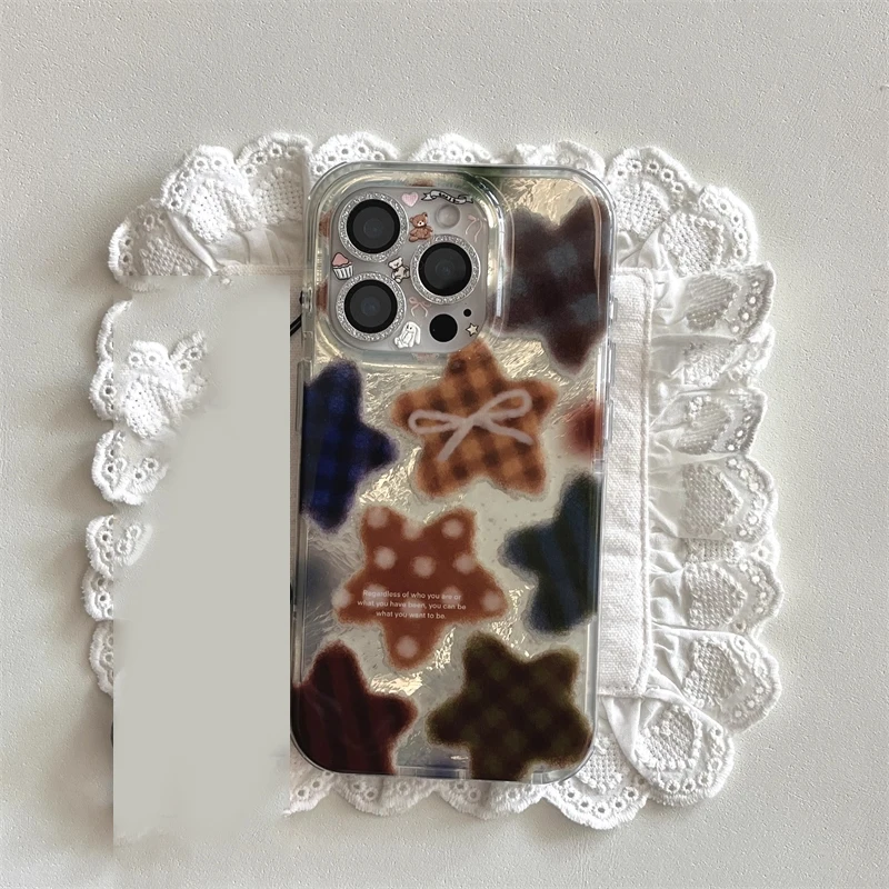 Korean Winter Cute Brown Check - مراجعة Phone Cases Cute Iphone 13 وسعره