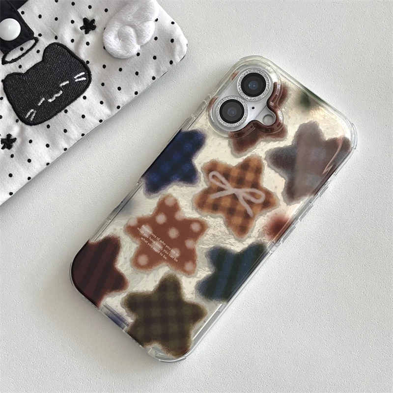 Korean Winter Cute Brown Check - مراجعة Phone Cases Cute Iphone 13 وسعره