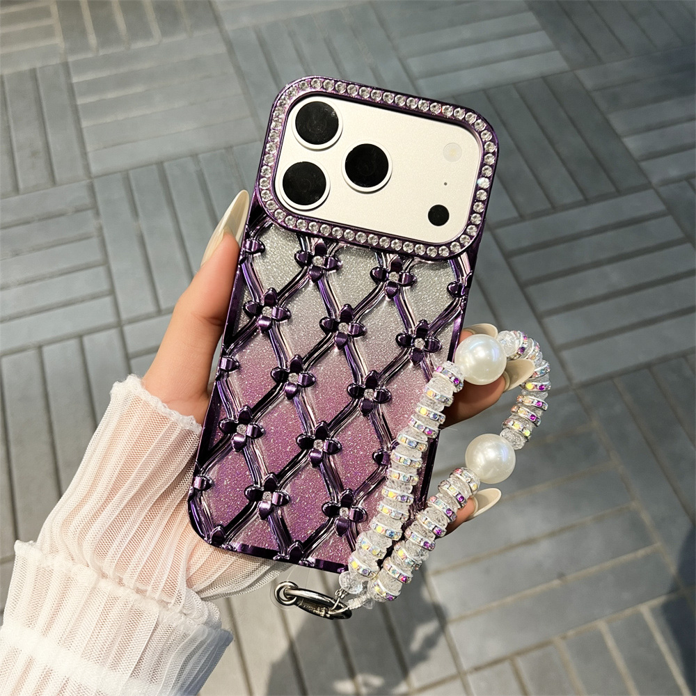 Glitter Diamond Quilted Lanyar - مراجعة Glitter Shockproof Case وسعره