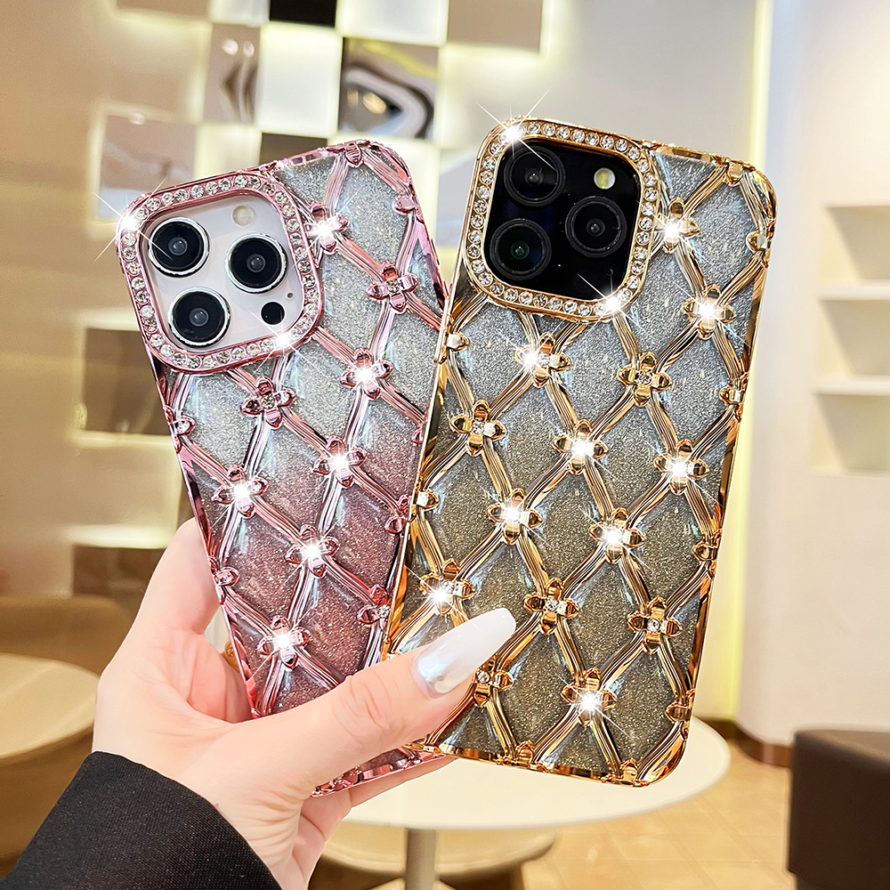 Glitter Diamond Quilted Lanyar - مراجعة Glitter Shockproof Case وسعره
