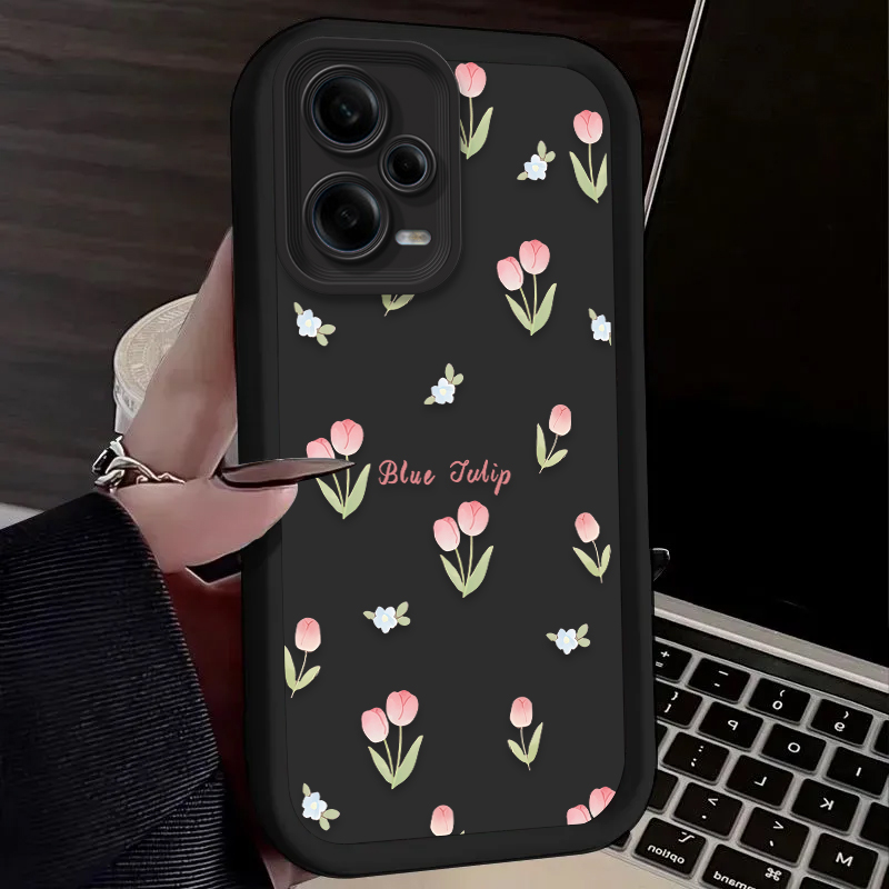 Retro Tulip Flower Phone Case  - مراجعة Phone Cases 13 وسعره