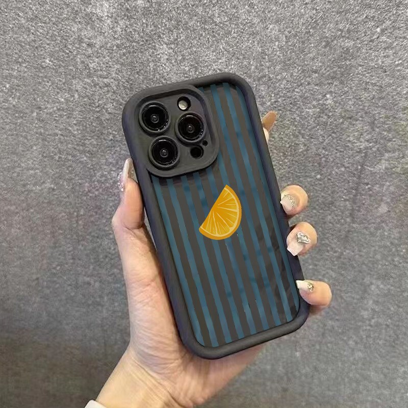 Striped Lemon Slice Pattern Ph - مراجعة Phone Cases Like Loopy وسعره