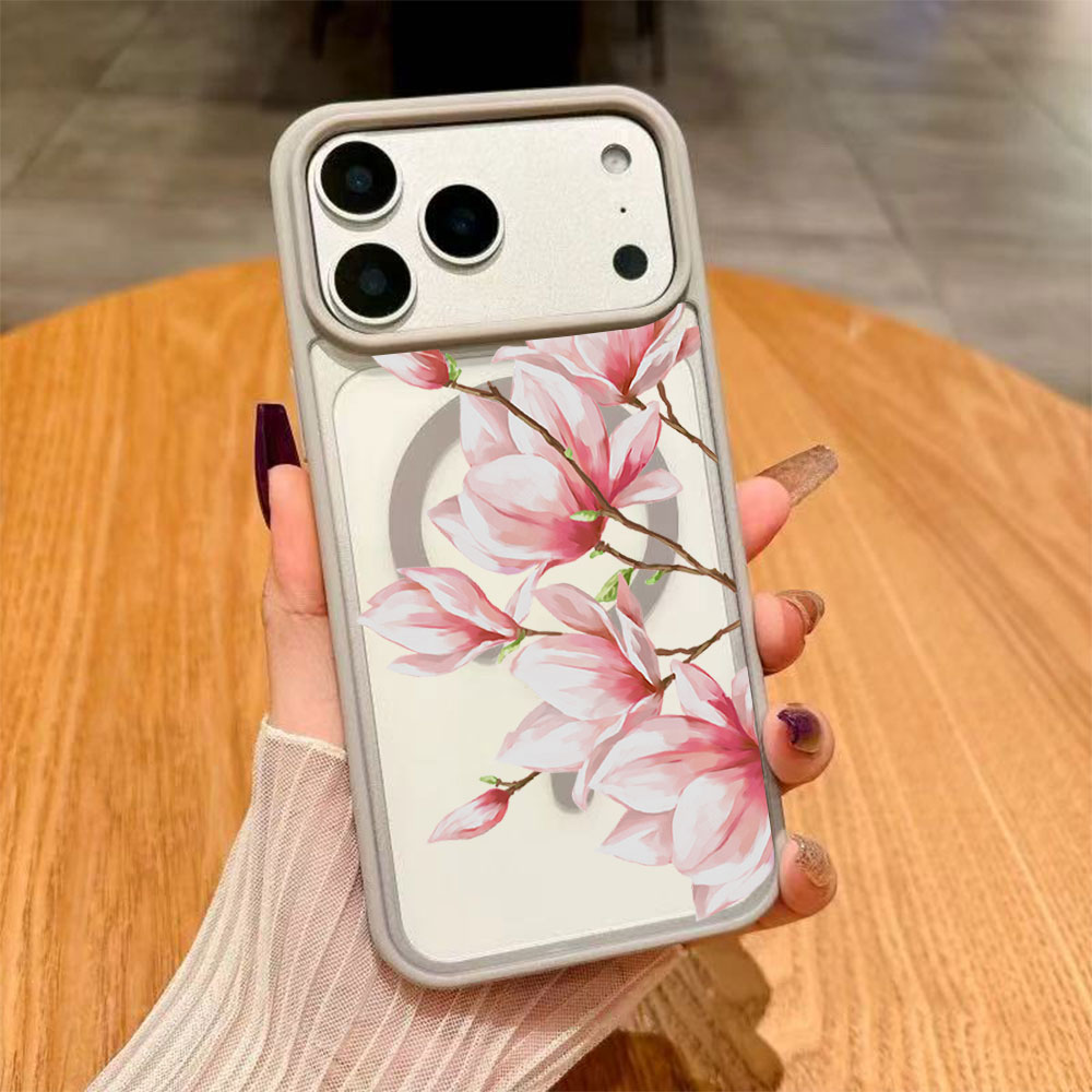 Fashion Flower Magnetic Phone  - مراجعة Phone Cases Trending وسعره