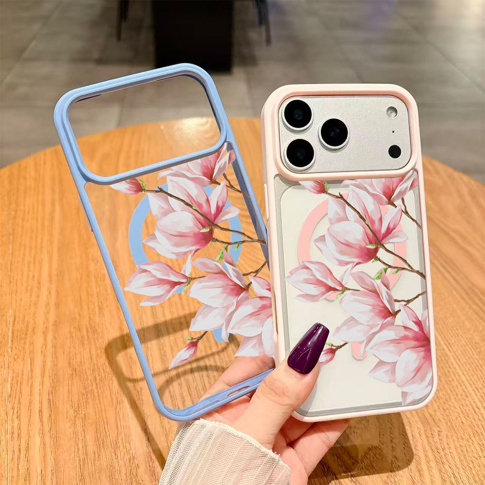 Fashion Flower Magnetic Phone  - مراجعة Phone Cases Trending وسعره
