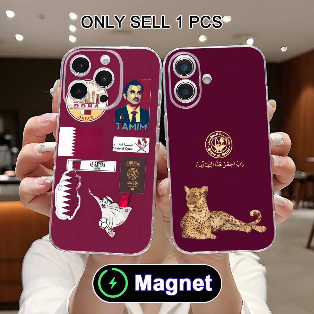 Qatar Flag Phone Case for iPho - مراجعة Phone Cases Qatar وسعره