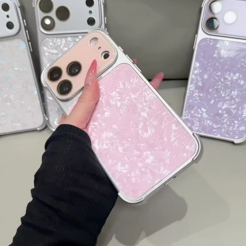Luxury Plating Armor Laser Gli - مراجعة Glitter Shockproof Case وسعره