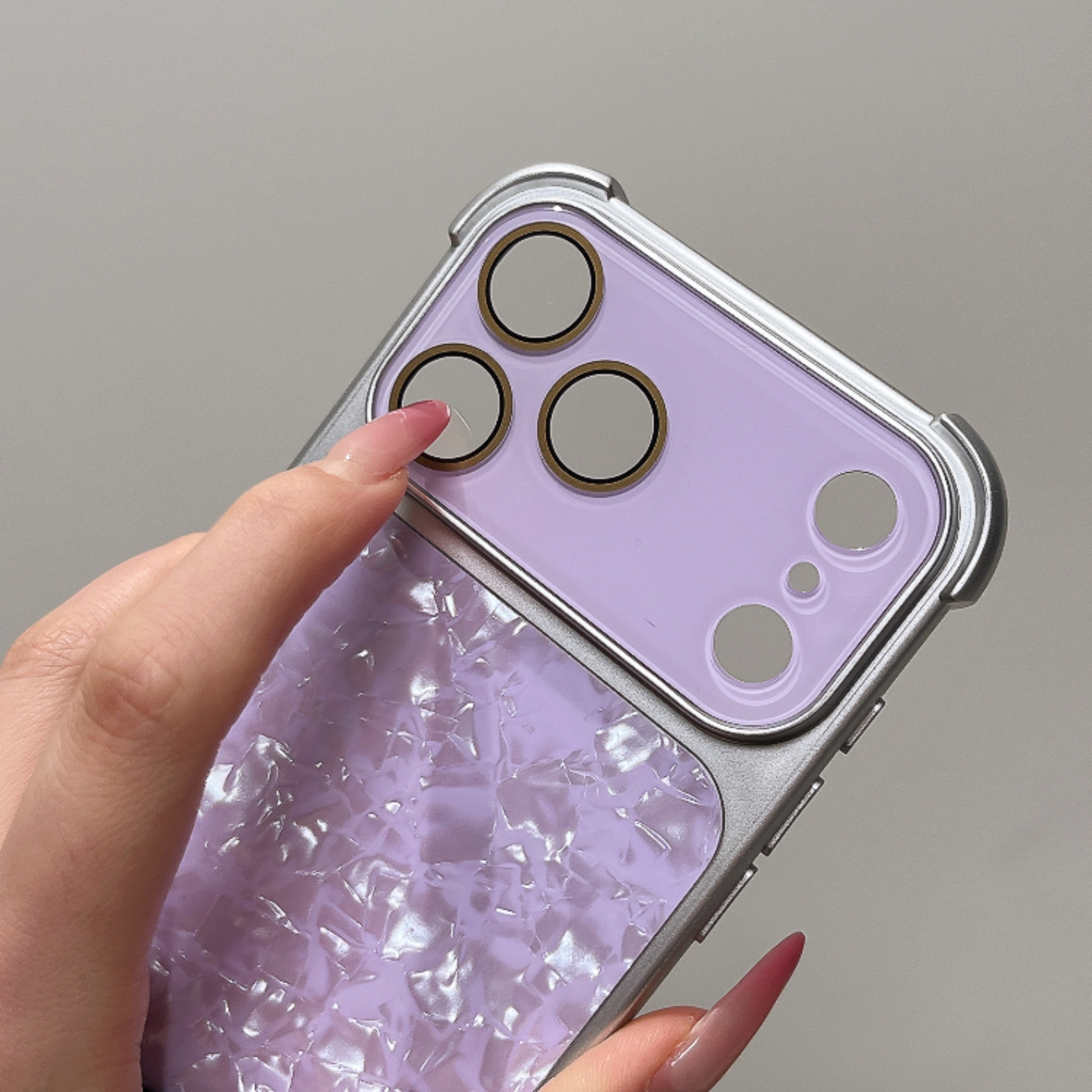 Luxury Plating Armor Laser Gli - مراجعة Glitter Shockproof Case وسعره