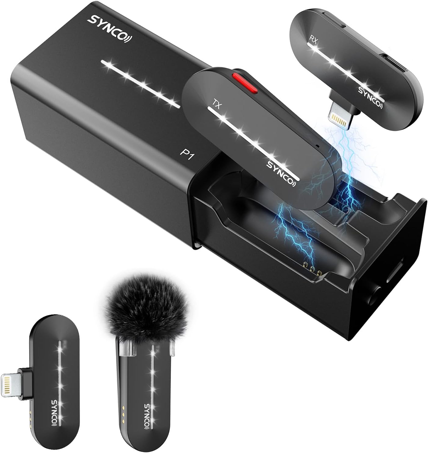 SYNCO Wireless Lavalier Microp - مراجعة Phone Cases 13 وسعره
