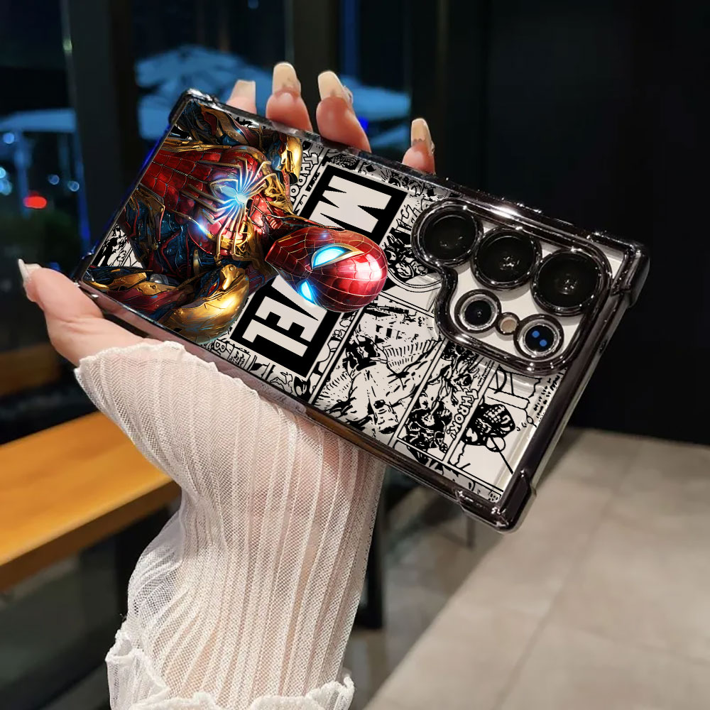 Marvel Spiderman Ironman Comic - مراجعة Phone Cases Samsung S25 Ultra وسعره