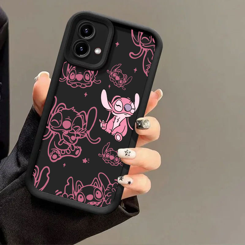 Stitch and Angel Cartoon Phone - مراجعة Phone Cases Motorola وسعره