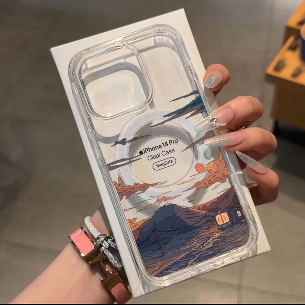 Sunset Pattern Fashion Phone C - مراجعة Phone Cases Durable وسعره