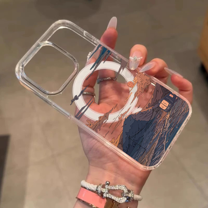 Sunset Pattern Fashion Phone C - مراجعة Phone Cases Durable وسعره