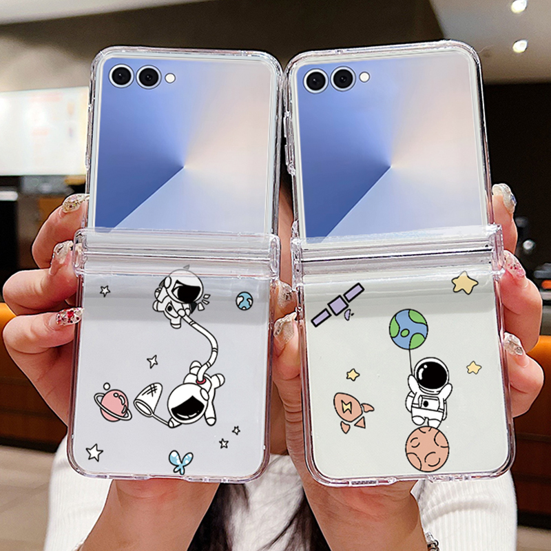 Astronauts Pattern Folding Pho - مراجعة Phone Cases Z Fold 6 وسعره