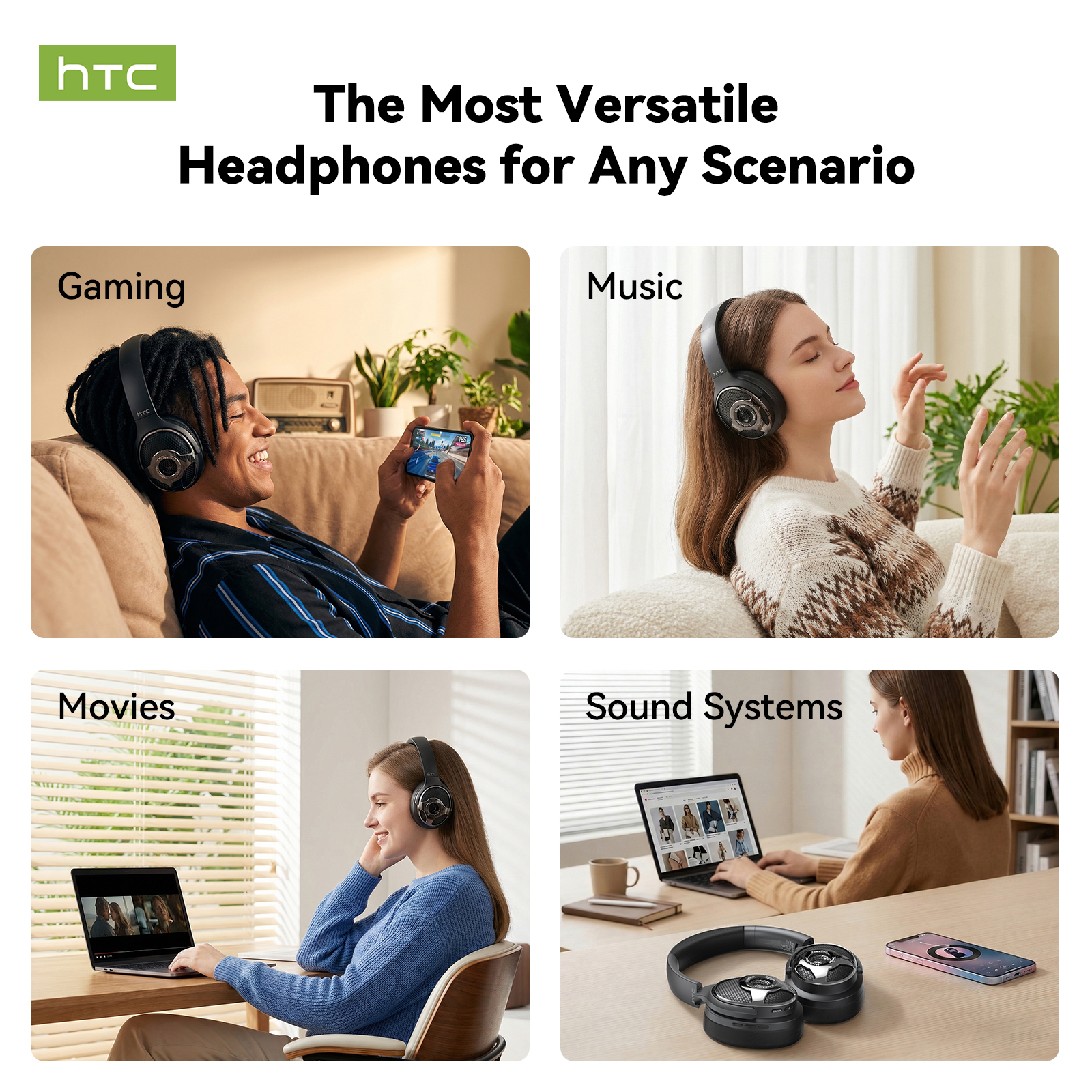 HTC HP09 Headphones Stereo Ear - مراجعة Phone Cases Officeworks وسعره
