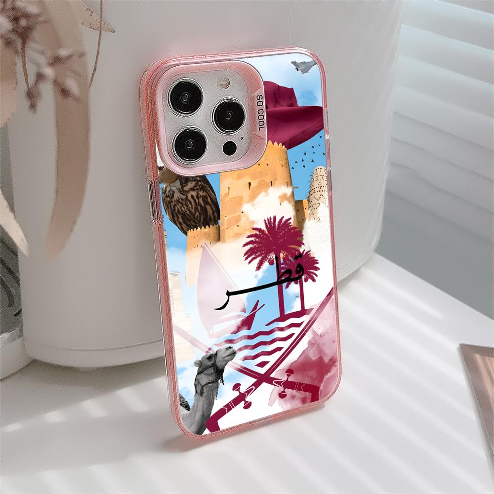 Qatar Flag Phone Case for iPho - مراجعة Phone Cases Qatar وسعره