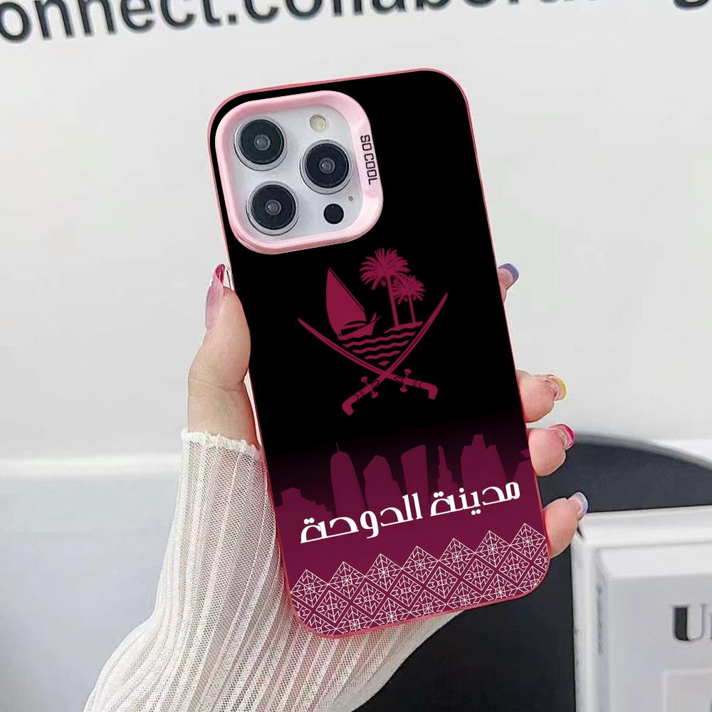 Qatar Flag Phone Case for iPho - مراجعة Phone Cases Qatar وسعره