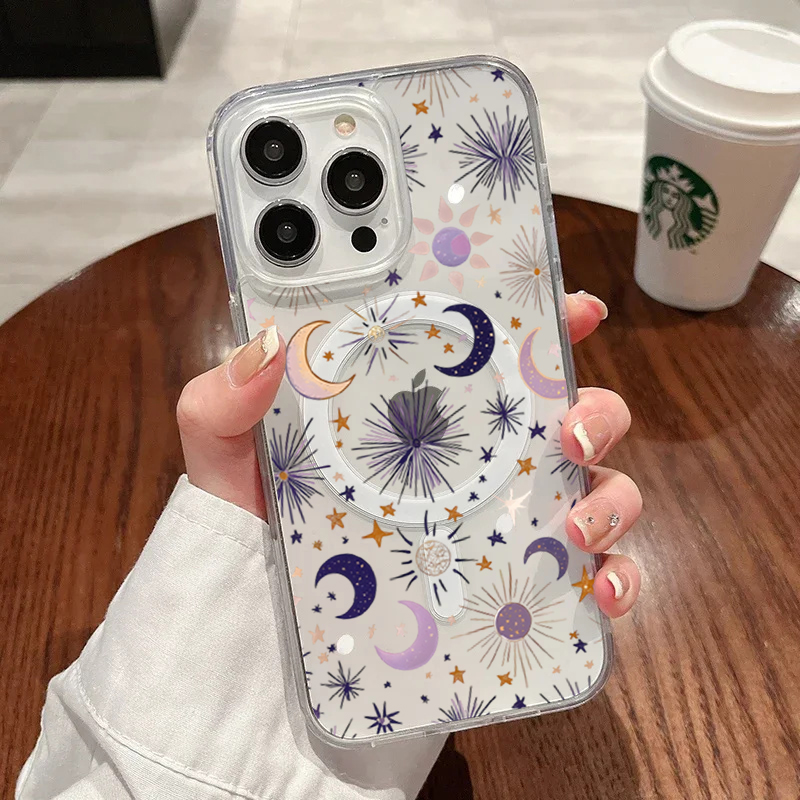 Romantic Sun Moon Stars Phone  - مراجعة Phone Cases Durable وسعره