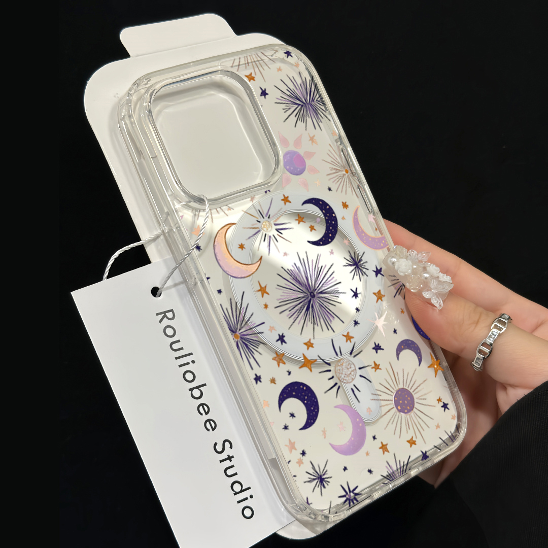 Romantic Sun Moon Stars Phone  - مراجعة Phone Cases Durable وسعره