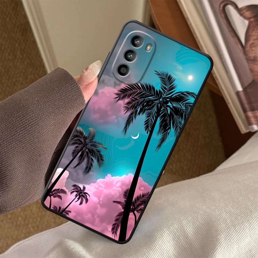 Moon Coconut Tree Phone Cover  - مراجعة Phone Cases Motorola وسعره