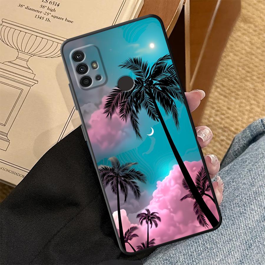 Moon Coconut Tree Phone Cover  - مراجعة Phone Cases Motorola وسعره