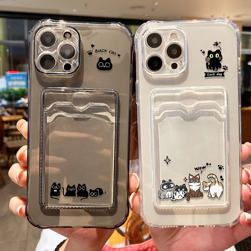 Cute Black Cat Phone Case For  - مراجعة Phone Cases Cute Iphone 13 وسعره