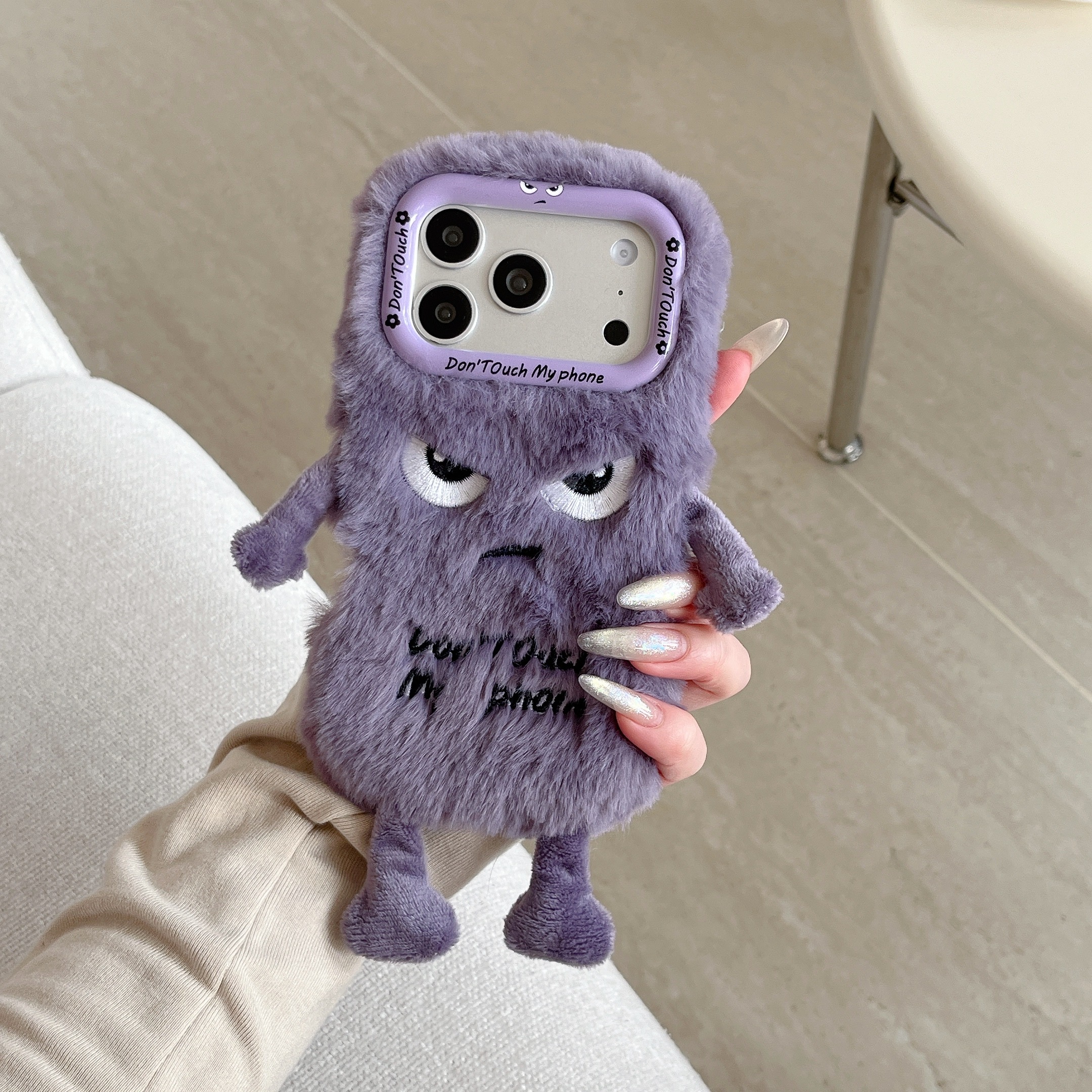 Cute Plush Phone Case with Qui - مراجعة Phone Cases Cute Iphone 13 وسعره