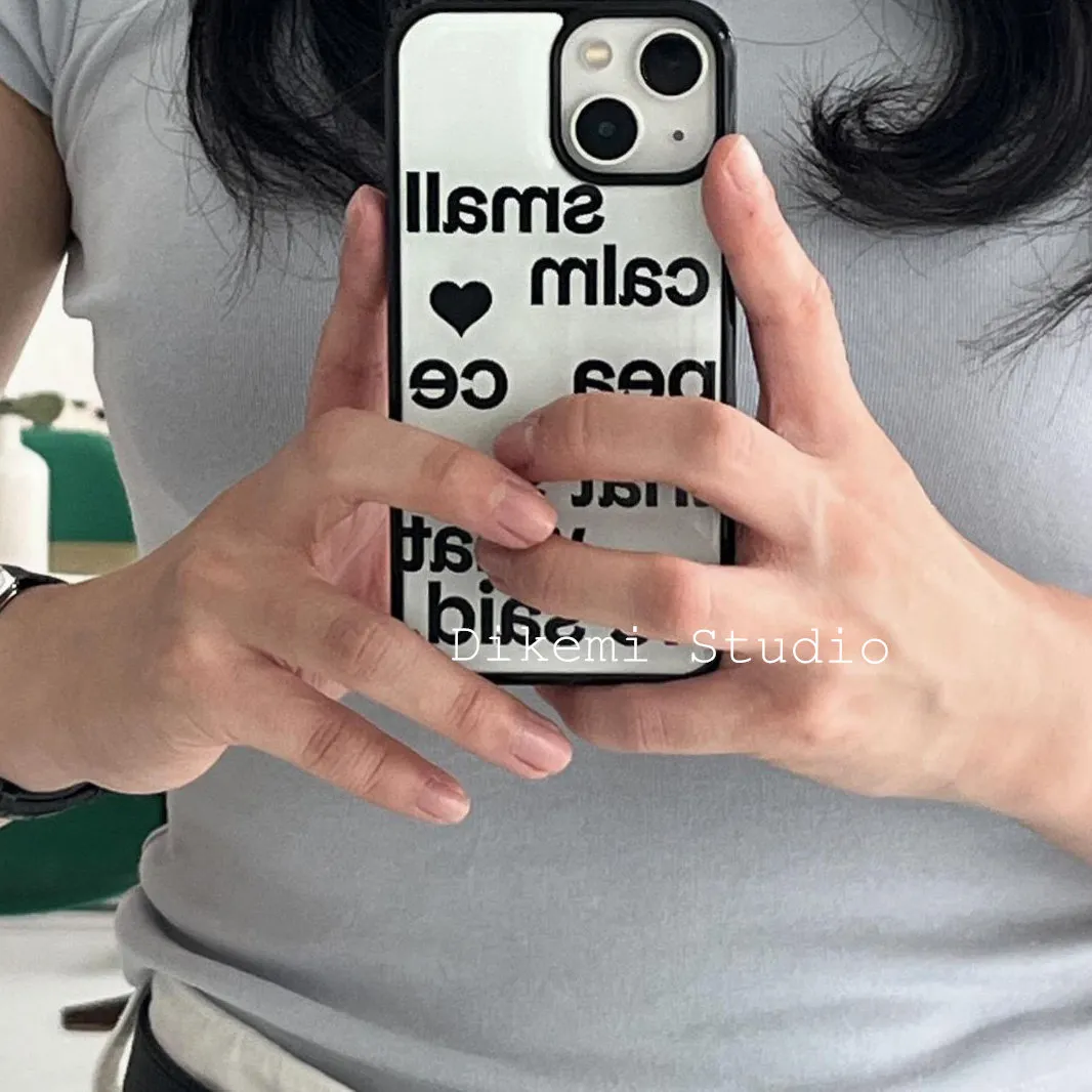 Korean Ins Niche Minimalist Te - مراجعة Phone Cases Trending وسعره