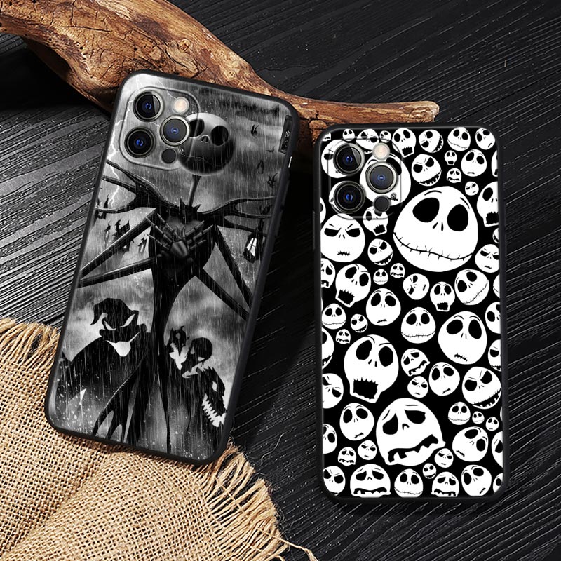 Jack Skellington Black Art Dis - مراجعة Phone Cases Iphone 16 وسعره