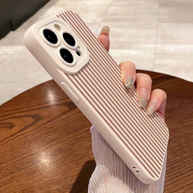 Pink Striped Painted Anti-Drop - مراجعة Phone Cases Like Loopy وسعره
