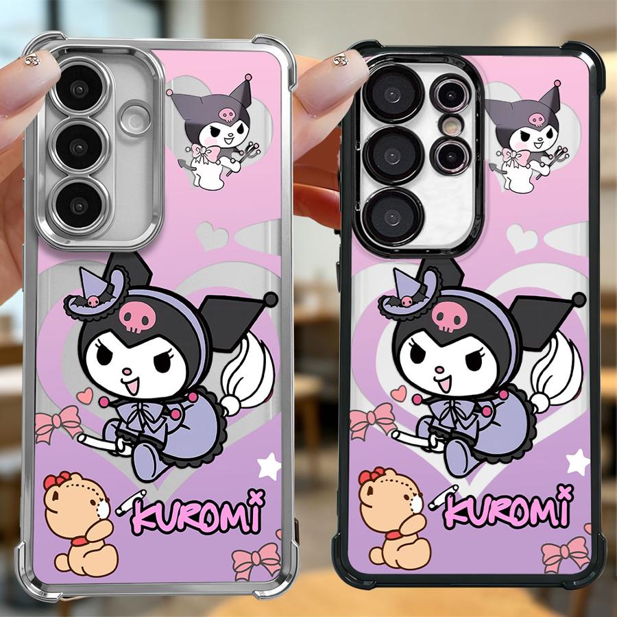 Cartoon Sanrio Kuromi Soft Pho - مراجعة Phone Cases Samsung S25 Ultra وسعره