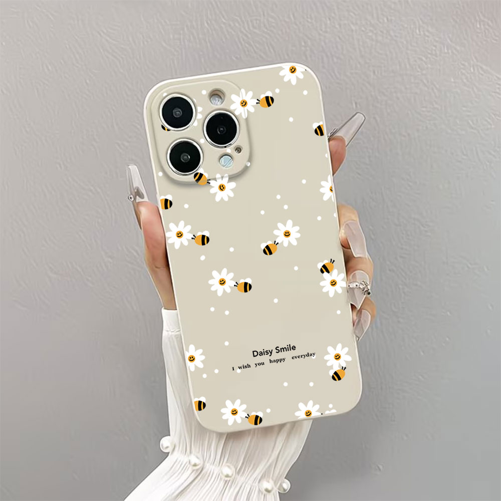 Bee Pattern Phone Case For iPh - مراجعة Phone Cases Like Loopy وسعره