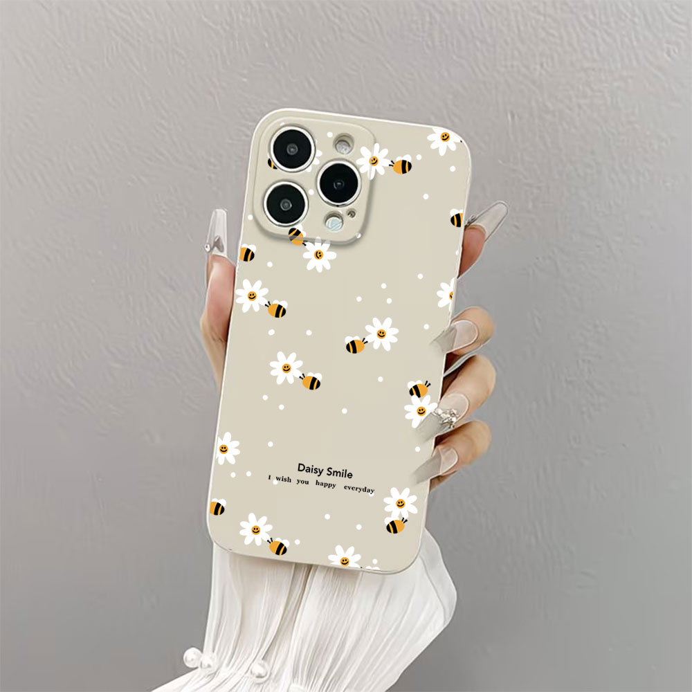 Bee Pattern Phone Case For iPh - مراجعة Phone Cases Like Loopy وسعره